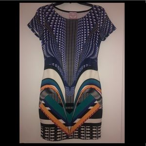 Romeo & Juliet Couture Unique Polyester Mini Dress